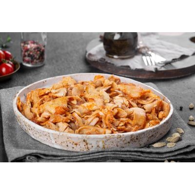 Fried chicken kebab, sliced, frozen, DAMAK, 1 kg